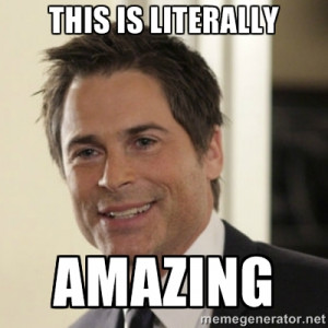 Chris Traeger - This is literally amazing
