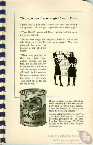 one dozen vintage jack sprat foods ads