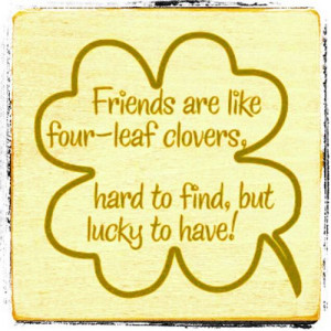 quote #quotes #lucky #four leaf clovers