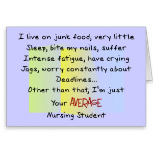 funny nursing student gifts average nursing student t shirts mugs hats ...