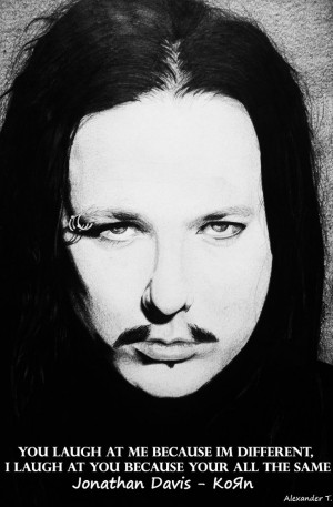 KORN - JONATHAN DAVIS by alexanderltorrez