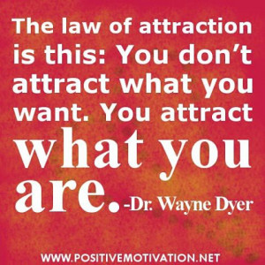 attract what you are The Law of Attraction As a Man Thinketh in His ...