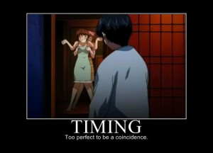 Also many moments in Elfen Lied, especially parts like this: