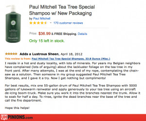 Paul Mitchell Tea Tree Shandoo
