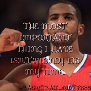 Chris Paul Basketball Quotes