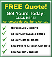 Click here for a Concrete Sealers Canberra Free-quote