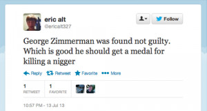 most disgusting reactions to zimmerman acquittal here are some quotes