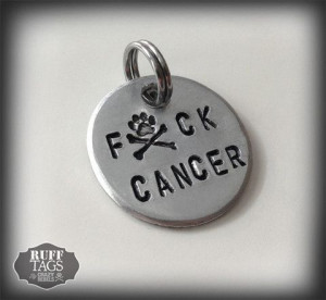 May is pet cancer awareness month get your tags today :)
