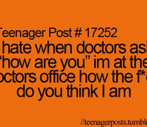 Tumblr Teenager Post Doctor...