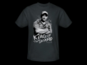 Swamp People King of Swamp T-Shirt - Charcoal