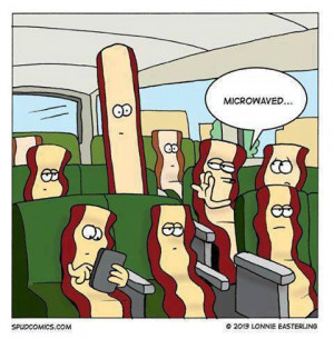 ... Funny cartoons , Funny Pictures // Tags: Funny bacon cartoon // August