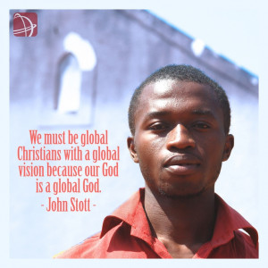 ... global vision because our God is a global God.
