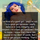 View bigger - Katy Perry Best Quotes for Android screenshot