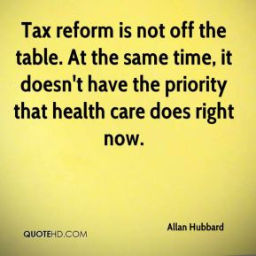 Tax reform Quotes