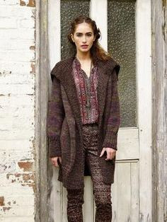 Lowry - Knit this women’s stocking stitch jacket from the Fine Art ...