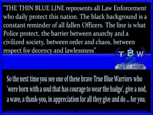 thin blue lines
