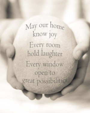 Quote Print, Housewarming Gift, House Blessing Print, New Home Gift ...