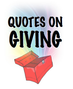 Qutoes on Giving