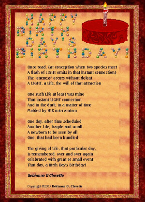 Happy Birthday Poems
