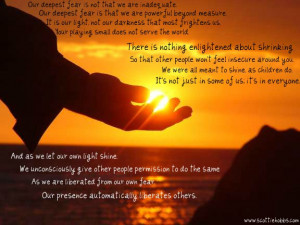 Motivational Quotes – Let your Light Shine