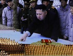 ... North Korean army in Pyongyang, North Korea, Tuesday, April 24, 2012