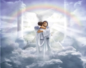 Jesus Christ Welcomes Us To Heaven Picture