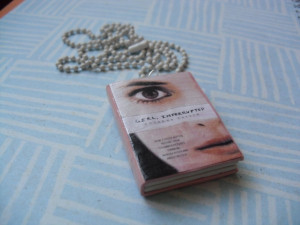 Girl, Interrupted book necklace by InsaneJellyBean95 on deviantART