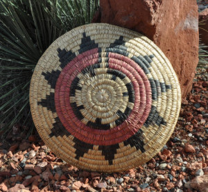 Details about LARGE TRADITIONAL NAVAJO CEREMONIAL WEDDING BASKET - 19 ...