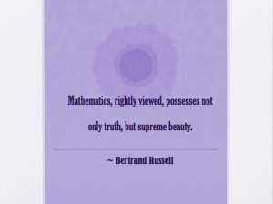 ... math quotes do you have any other inspirational quotes about math to