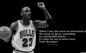Michael Jordan - Motivational Quotes wallpaper