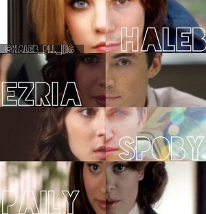 Haleb, Ezria, Spoby, Paily sooo sad that Ezria ended