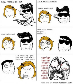 Funny Rage Comic relationships change love