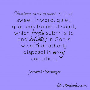 Crying at Bridal Showers // Lessons about Contentment and Perseverance