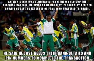 good guy nigerian soccer captain