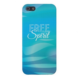 Teal Spiritual Inspirational Freedom Quote Cover For iPhone 5 #teal # ...