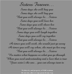 download this Poem For Sister Birthday Blessing Gift Inspirational ...