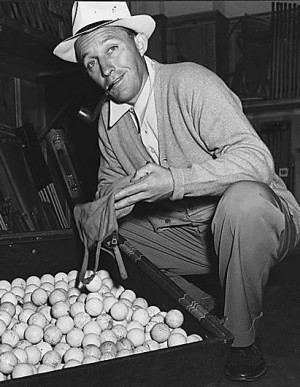 Bing Crosby, singer and actor