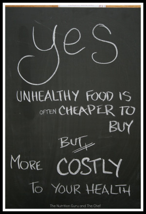 Unhealthy food costs you your healthUnhealthy Food, Loss Healthy, Dust ...