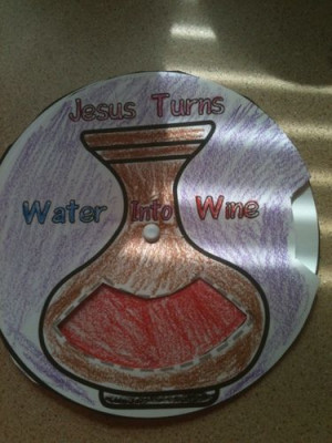 Mobile Template??: Water Into Wine Crafts, Turn Water Into Wine, Bible ...
