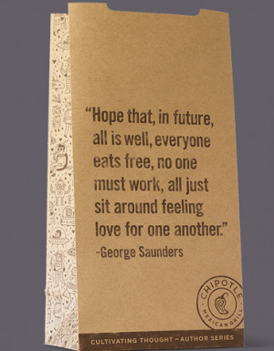 ... hear why Chipotle printed communist rhetoric on its to-go bags, cups