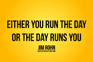 Great Time Management Quotes Jim Rohn Inspirational