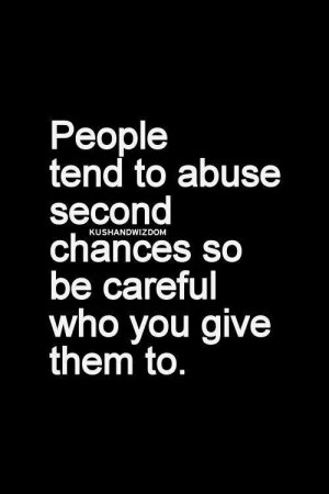 People tend to abuse