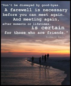 farewell quotes more 3 months richard bach farewell quotes friendship ...