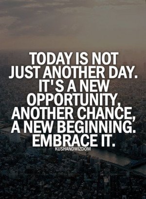 embrace the day
