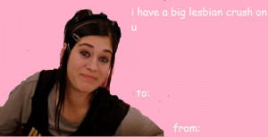 LOL Mean Girls Lizzy Caplan Janis Ian valentines day Valentine