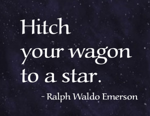 Hitch Your Wagon to a Star” Word-Art Freebie