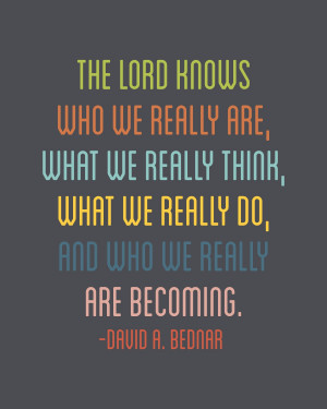 David A. Bednar- thank you LOVE Bednar. He has answered very personal ...