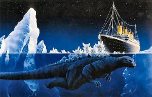 Titanic Godzilla by Artist Unknown - www._____