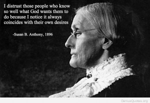 Susan B Anthony quotes