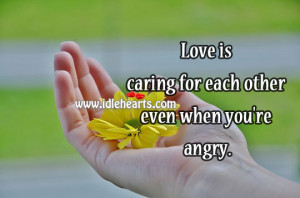 Love Quotes Caring For Each Other
